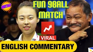 Efren Reyes VS Siming Chen (Exhibition Match) Race to 3 PoolBeast TV
