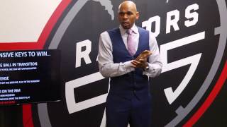 Timeout With Raptors 905 Coach Jerry Stackhouse