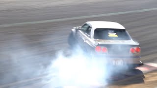 【ドリフトプロ級】R34祭り2022 ⛩ スピード感が桁違い💨１千万円級の車が横を向く❗️❓練習編