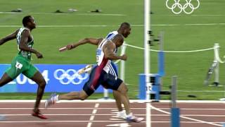 Team GB Win 4x100m Men's Relay Gold - Athens 2004 Olympics