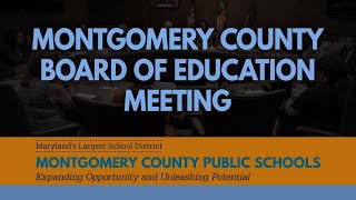 Board of Education Business Meeting (virtual)