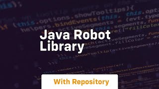 java robot library