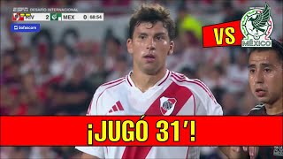 ¡JUGÓ 31'! Gonzalo Tapia ayer vs México - 21 de Enero 2025 Resumen FutChilenos ⚽