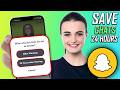 How to Set Snapchat to Save Chats for 24 Hours (2026)