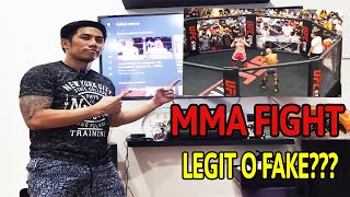 MMA Fighter Reacts to a Fake MMA Fight ll UFC Gym SM Southmall II Reginaldo Cruz vs Jomar Pacio ENG