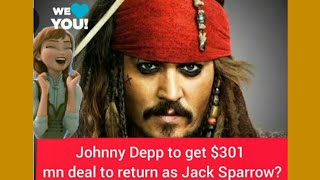 BIG NEWS: Disney Preparing a $301M Disney+ Series Deal For Johnny!