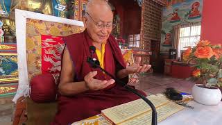 ཀུན་རིག་ Kunrig Day 1) Teaching by Drubpon Tenzin Rinpoche 2021