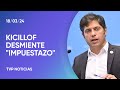 Kicillof anunció el aumento de sueldos y jubilaciones a estatales en la provincia de Buenos Aires