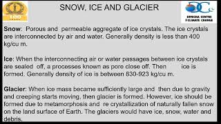 Remote sensing of Snow and Ice