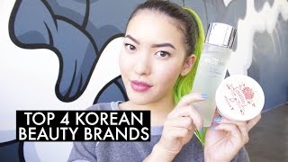 TOP 4 KOREAN BEAUTY BRANDS | soothingsista