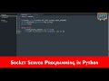 Socket Server Programming in Python | Network Paradigm | Advanced Programming Concepts