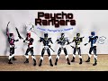 Unboxing/Review Shokugan: Shodo Super - Psycho Rangers (Denji Sentai Megaranger)