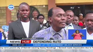 Kabogo defends the governments as he urges the public to let the government deliver