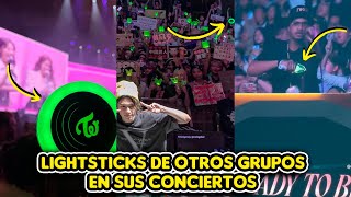 IDOLS QUE APRUEBAN LLEVAR LIGHTSTICKS DE OTROS GRUPOS A SUS CONCIERTOS  | AGRADECEN A LOS FANS