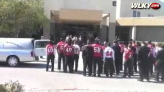 Raw Video: Covington Funeral