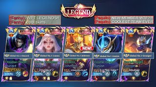 MLBB || 5 MAN LEGEND SKIN VIDEO WITH OUR NEW MEMBER || ALUCARD GAMEPLY || YATASI PLAYS