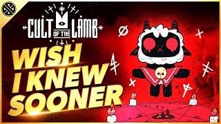 Cult of the Lamb - Wish I Knew Sooner | Tips, Tricks, & Game Knowledge for New Players