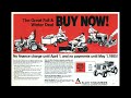 1984 allis chalmers lawn and garden products radio ads