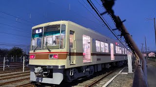 新京成 復刻塗装第三弾！！8813F 車庫内入れ替え