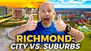 CITY VS SUBURBS In Richmond VA: Pros & Cons Of Living In Greater Richmond Area! | Richmond VA Living