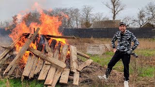 🌑 ВОЗРОЖДАЮ ХУТОР, ПРЕОБРАЖЕНИЯ ПОМЕСТЬЯ УБРАЛИ ТОННЫ МУСОРА, РЕМОНТ ДОМА