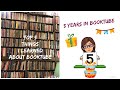 Top 5: Things I Learned About Booktube | #booktubebirthday #booktubecommunity