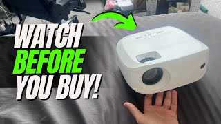 FULL TEST + REVIEW of HAPPRUN Projector, 1080p WIFI, Bluetooth, Mirroring projector!