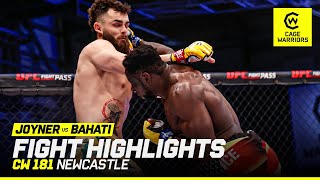 CONTROVERSIAL ENDING 😲 | Charles Joyner vs. Yannick Bahati | CW 181 Newcastle Fight Highlights