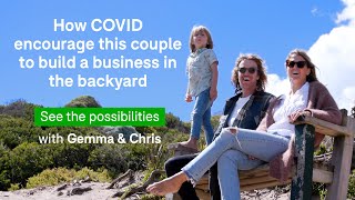 How COVID encouraged this Mornington couple to build a business in the backyard