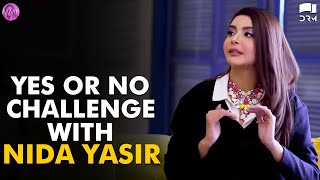 Yes Or No Challenge With Nida Yasir | Yasir Hussain | Momina's Mixed Plate