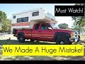 Watch This Before Buying A Truck Camper!