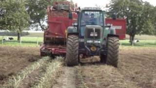 www.tractorfoto.tk- Aardappelen rooien+inschuren