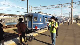 JR弘前駅　急行津軽 秋田行き発車【ED75形＋12系客車・奥羽本線】　2022.07.03