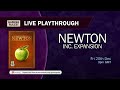 Newton (inc. expansion) - Playthrough with Gaming Rules!