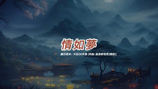 情如夢 (麗莎演唱會版本)(粤語)(卡拉OK伴奏)