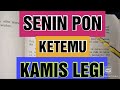 WETON JODOH SENIN PON DAN KAMIS LEGI