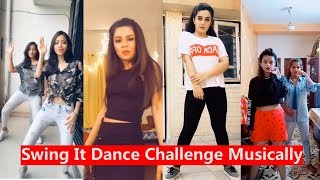 Swing It Dance Challenge Musically | Avneet Kaur, Awez Darbar, Nagma, Afshan Rooh