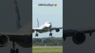 Normal Landings VS A330 landings 🤩🔥