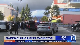 Claremont Police Department launches crime tracking tool