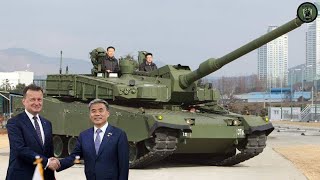 Legally, Poland signs a contract to purchase K2 Black Panther from the Republic of South Korea