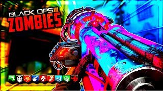 Call of Duty Black Ops 3 Zombies Kino Der Toten Round 100 Attempt Solo Gameplay