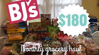 MONTHLY BJS TRIP // CHATTY GROCERY HAUL // SHOP WITH ME FAIL & BULK ORGANIZATION