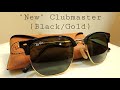 Ray-Ban RB 4416 New Clubmaster (Black on Gold) Unboxing and Comparison