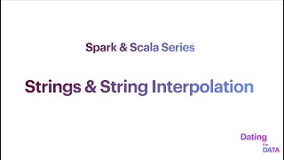 03 Scala Strings