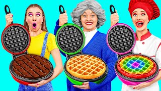 Me vs Grandma Cooking Challenge | Funny Kitchen War by BaRaDa Challenge