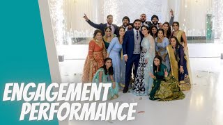 Family Peformance | Gurjot and Gary's Engagement (2019) | 604BHANGRA |