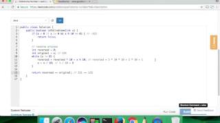 LeetCode Tutorial 9. Palindrome Number