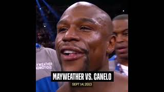 When Floyd Mayweather Upset Undefeated Boxer Canelo Alvarez #shorts #boxing #floydmayweather