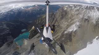 Soaring the Ego trike over Joffre lakes