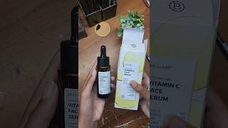 Unboxing Vitamin C Face Serum from Brillare ASMR